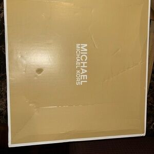 Michael Kors Black and Gold Heels